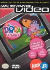 Game Boy Advance Video: Dora the Explorer Vol. 1 Box Art