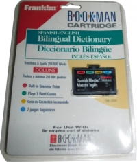 Spanish–English Bilingual Dictionary Box Art