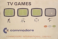 Commodore TV Games Box Art