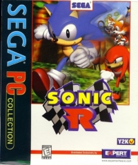 Sonic R - Expert Software Box Art