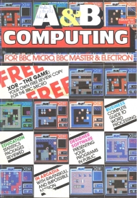 A&B Computing February 1987 Box Art