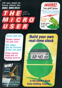 Micro User, The: Volume 1 Number 12 Box Art