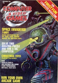Computer & Video Games November 1981 Box Art