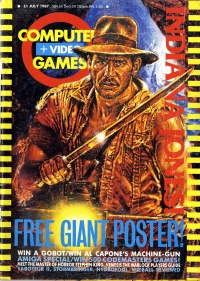 Computer + Video Games July 1987 Box Art