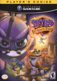 Spyro: A Hero's Tail - Player's Choice Box Art