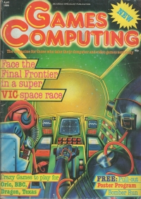 Games Computing April 1984 Box Art