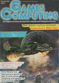 Games Computing December 1984 Box Art