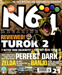 N64 Magazine Issue 21 Box Art