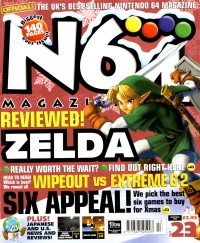 N64 Magazine Issue 23 Box Art