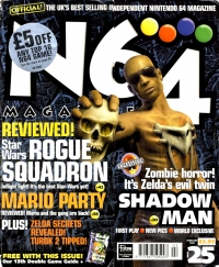 N64 Magazine Issue 25 Box Art