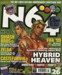 N64 Magazine Issue 26 Box Art