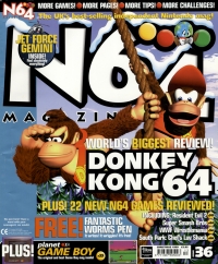 N64 Magazine Issue 36 Box Art