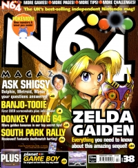 N64 Magazine Issue 38 Box Art