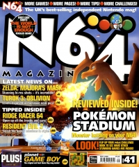 N64 Magazine Issue 41 Box Art