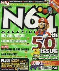 N64 Magazine Issue 50 Box Art