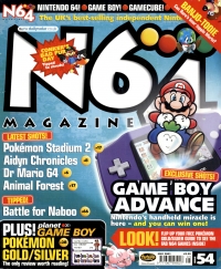 N64 Magazine Issue 54 Box Art