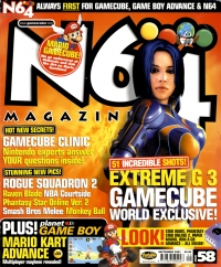 N64 Magazine Issue 58 Box Art