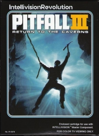 Pitfall III:  Return to the Caverns Box Art