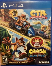 Crash Team Racing: Nitro Fueled / Crash Bandicoot N. Sane Trilogy Box Art