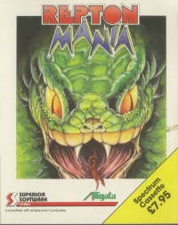 Repton Mania Box Art