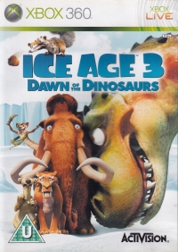 Ice Age 3: Dawn of the Dinosaurs [UK] Box Art