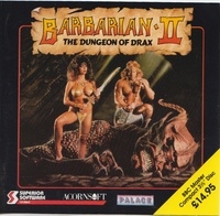 Barbarian II: The Dungeon of Drax Box Art