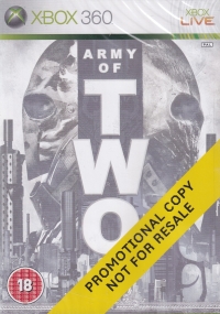Army of Two (Promotional Copy) Box Art