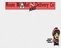 Route Me Mail and Delivery Co Box Art