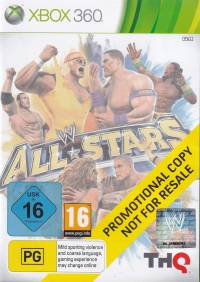 WWE All Stars (Promotional Copy) Box Art