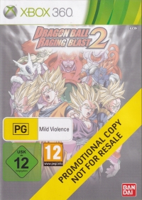 Dragon Ball: Raging Blast 2 (Promotional Copy) Box Art