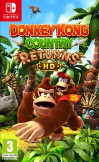 Donkey Kong Country Returns HD Box Art