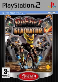 Ratchet: Gladiator - Platinum Box Art