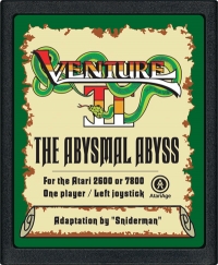 Venture II:  The Abysmal Abyss (AtariAge) Box Art