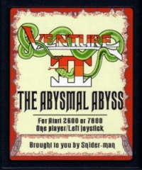Venture II: The Abysmal Abyss (Packrat Video Games) Box Art