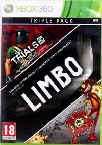 Triple Pack: Limbo, Trials HD and 'Splosion Man [ES] Box Art