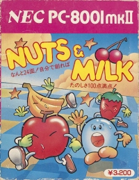 Nuts & Milk Box Art