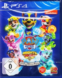 PAW Patrol Mighty Pups Die Rettung der Abenteuer-Bucht! (Bandai Namco Entertainment) Box Art