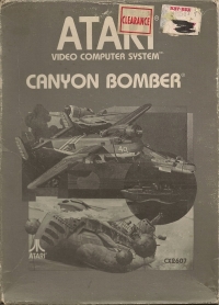 Canyon Bomber (1986) Box Art