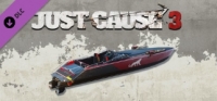 Just Cause 3: Mini-Gun Racing Boat Box Art