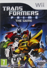 Transformers Prime: The Game [ES] Box Art