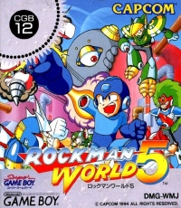Rockman World 5 Box Art