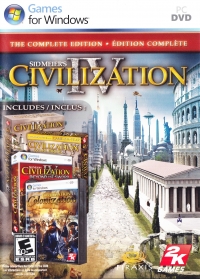 Sid Meier's Civilization IV: The Complete Edition [CA] Box Art