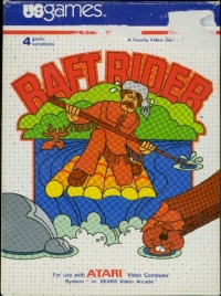 Raft Rider (square cart) Box Art