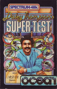 Daley Thompson’s Super-Test (Spectrum 48k) [ES] Box Art