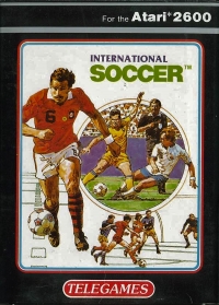 International Soccer (Telegames) Box Art