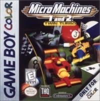 Micro Machines 1 and 2: Twin Turbo Box Art