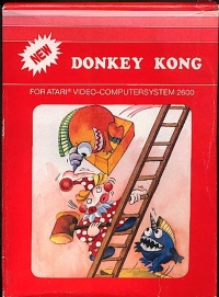 Donkey Kong (red box) Box Art