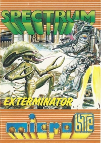 Exterminator (MicroByte) Box Art