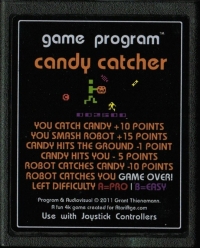 Candy Catcher (text label) Box Art