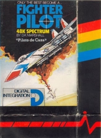 Fighter Pilot (Digital Integration / black cover) [ES] Box Art